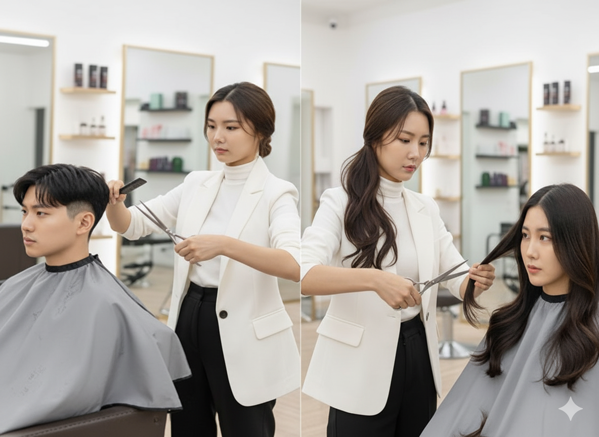 헤어살롱커트(남성/여성)