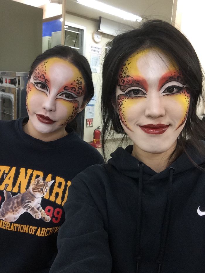 메이크업 실기 자격증반